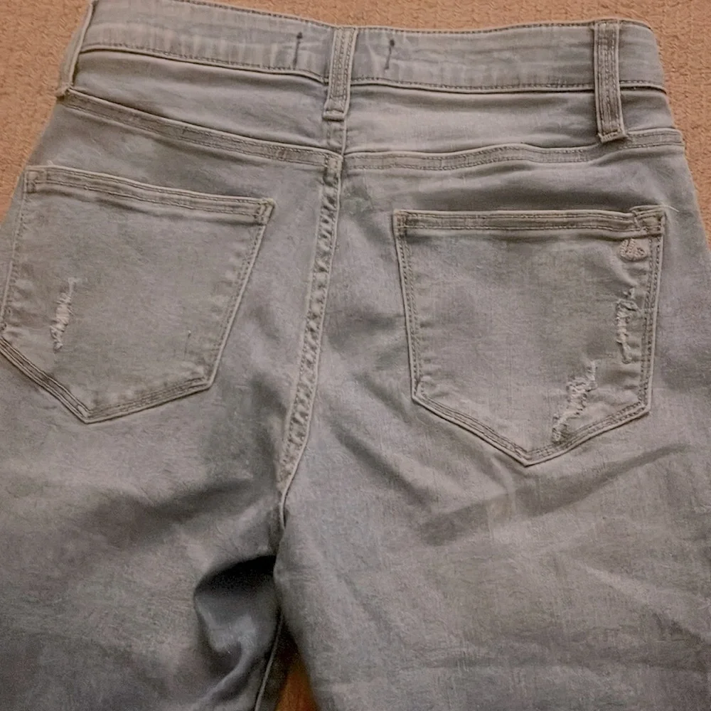 LuLaRoe distressed denim shorts